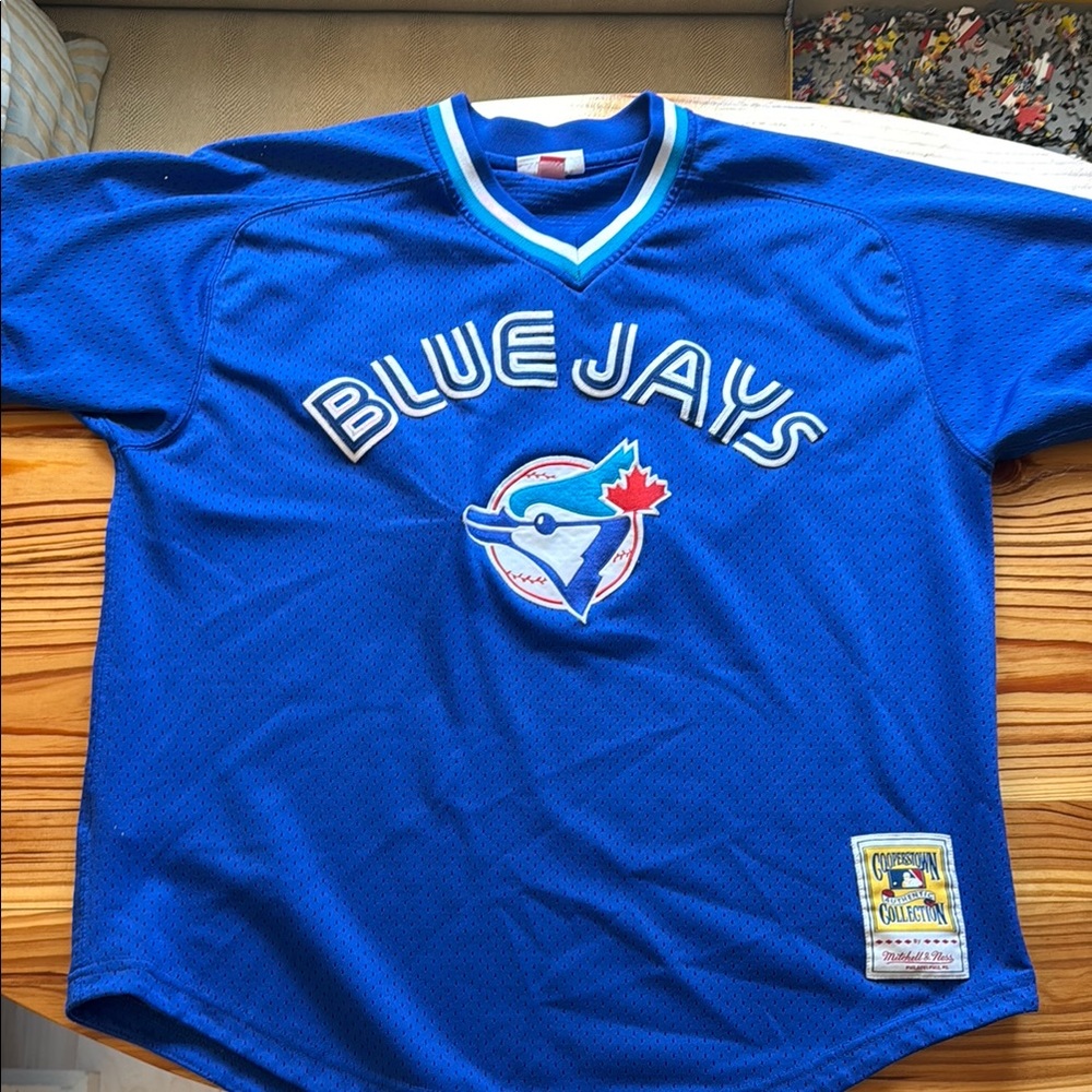 Mitchell & Ness Blue Jersey Classic Shirt